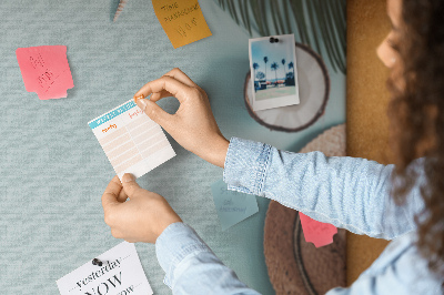 Painel em cortiça Composição de verão