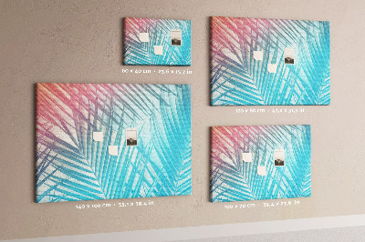 Painel em cortiça Palmeira tropical