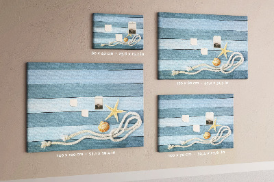 Painel em cortiça Tábuas listradas de vieira