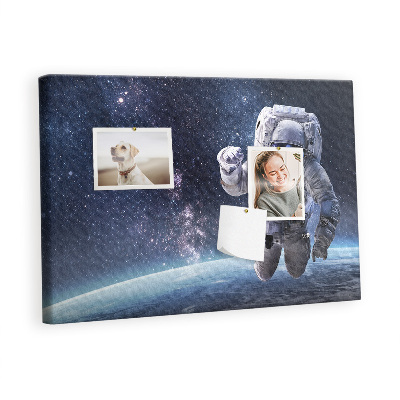 Quadro em cortiça Astronauta