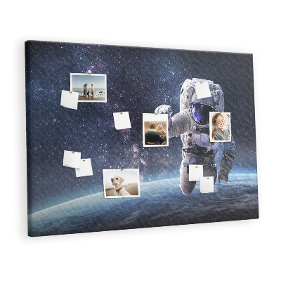 Quadro em cortiça Astronauta