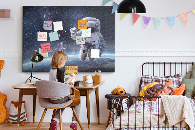Quadro em cortiça Astronauta