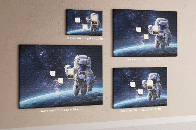 Quadro em cortiça Astronauta