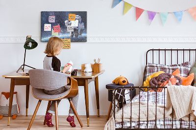 Quadro em cortiça Astronauta