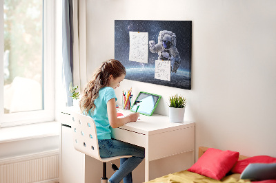 Quadro em cortiça Astronauta