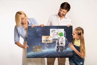 Quadro em cortiça Astronauta