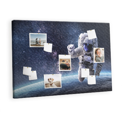 Quadro em cortiça Astronauta