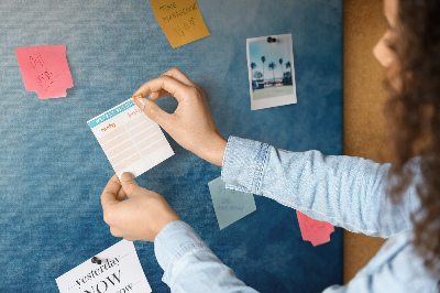 Quadro em cortiça Água abstrata