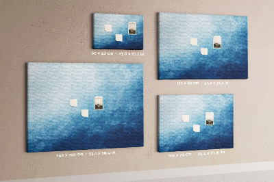 Quadro em cortiça Água abstrata