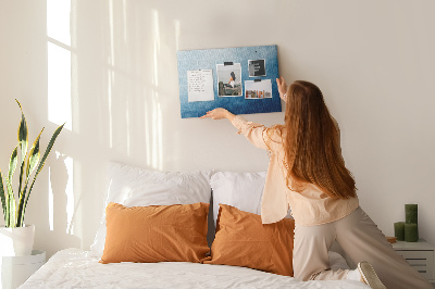 Quadro em cortiça Água abstrata