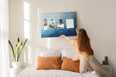 Quadro em cortiça Água abstrata