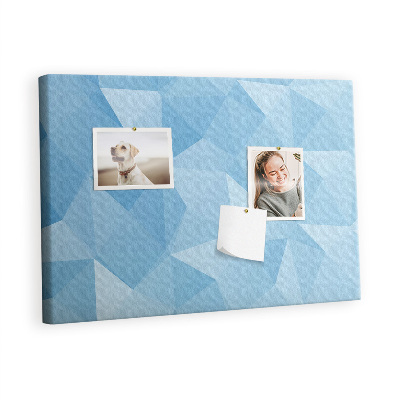 Painel em cortiça Triângulos abstratos