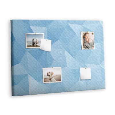 Painel em cortiça Triângulos abstratos