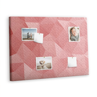 Painel em cortiça Triângulos abstratos