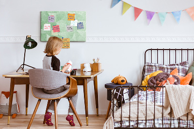 Quadro de aviso de cortiça Triângulos abstratos