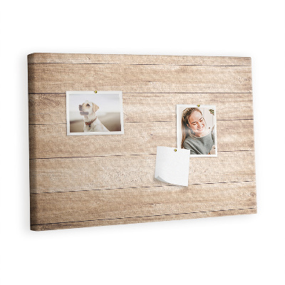 Quadro de aviso de cortiça Textura de madeira