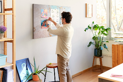 Quadro em cortiça Pintura abstrata