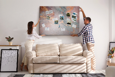 Painel em cortiça Mármore decorativo