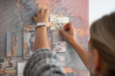 Painel em cortiça Mármore decorativo