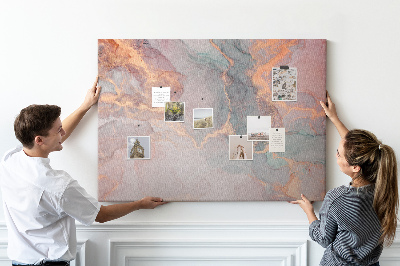 Painel em cortiça Mármore decorativo