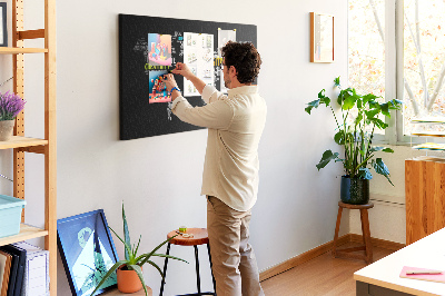 Quadro de aviso de cortiça Mapa positivo