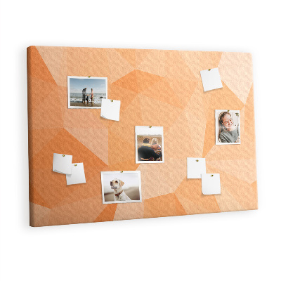 Painel em cortiça Triângulos abstratos