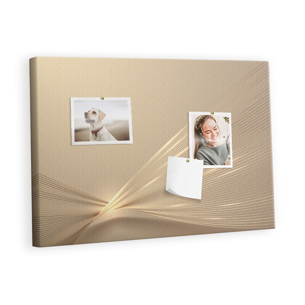 Quadro em cortiça Luz abstrata