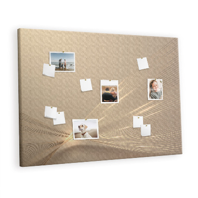 Quadro em cortiça Luz abstrata