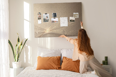 Quadro em cortiça Luz abstrata