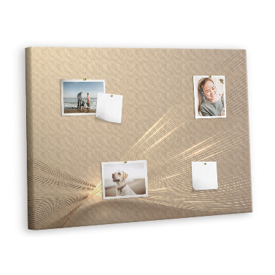 Quadro em cortiça Luz abstrata