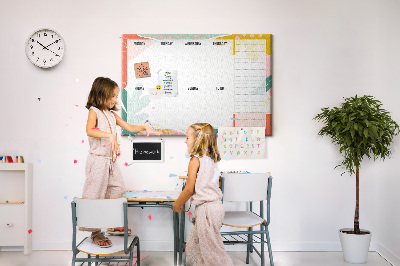 Quadro de aviso de cortiça Organizador simples