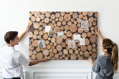 Painel em cortiça Anéis de árvores