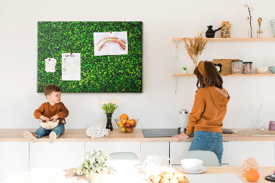 Quadro em cortiça Folhas de sebe