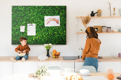 Quadro em cortiça Folhas de sebe