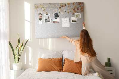 Quadro de aviso de cortiça Estrelas