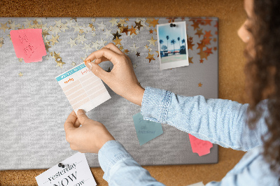 Quadro de aviso de cortiça Estrelas