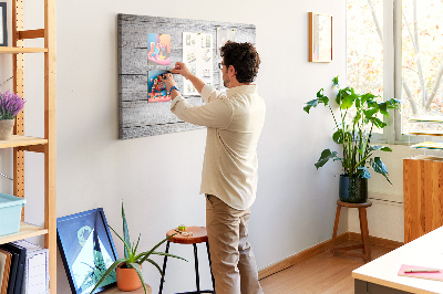 Quadro em cortiça Tábuas pintadas