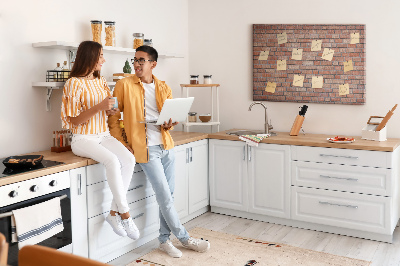 Painel em cortiça Parede de tijolos