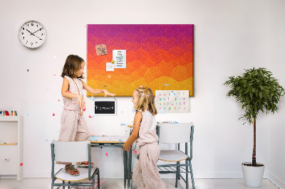 Painel em cortiça Nascer do sol