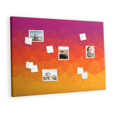 Painel em cortiça Nascer do sol