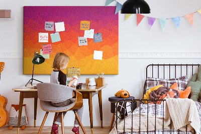 Painel em cortiça Nascer do sol