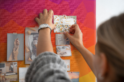 Painel em cortiça Nascer do sol