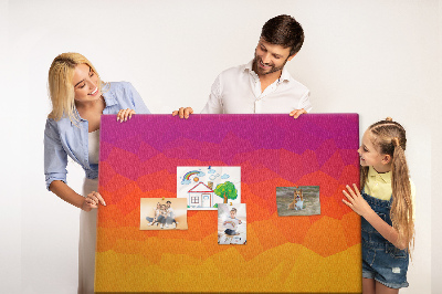 Painel em cortiça Nascer do sol