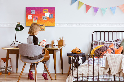 Painel em cortiça Nascer do sol