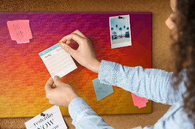 Painel em cortiça Nascer do sol