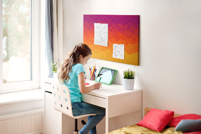 Painel em cortiça Nascer do sol