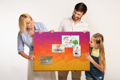 Painel em cortiça Nascer do sol