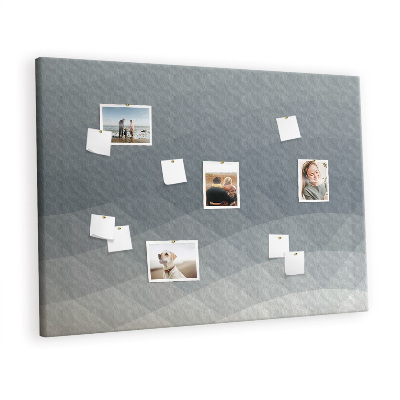 Quadro de aviso de cortiça Atração de ondas