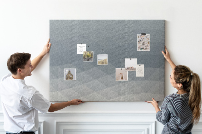 Quadro de aviso de cortiça Atração de ondas