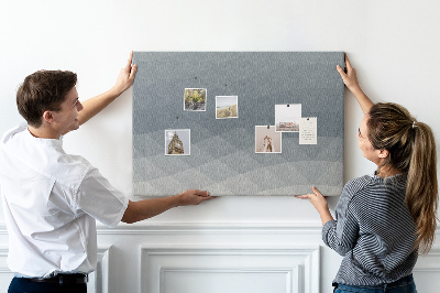 Quadro de aviso de cortiça Atração de ondas